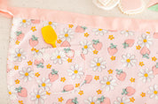 Strawberry Daisy Half Apron