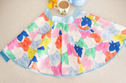 Vibrant Bows Half Apron