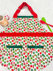 Vintage Ornaments Apron  - Adult