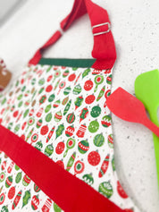 Vintage Ornaments Apron  - Adult